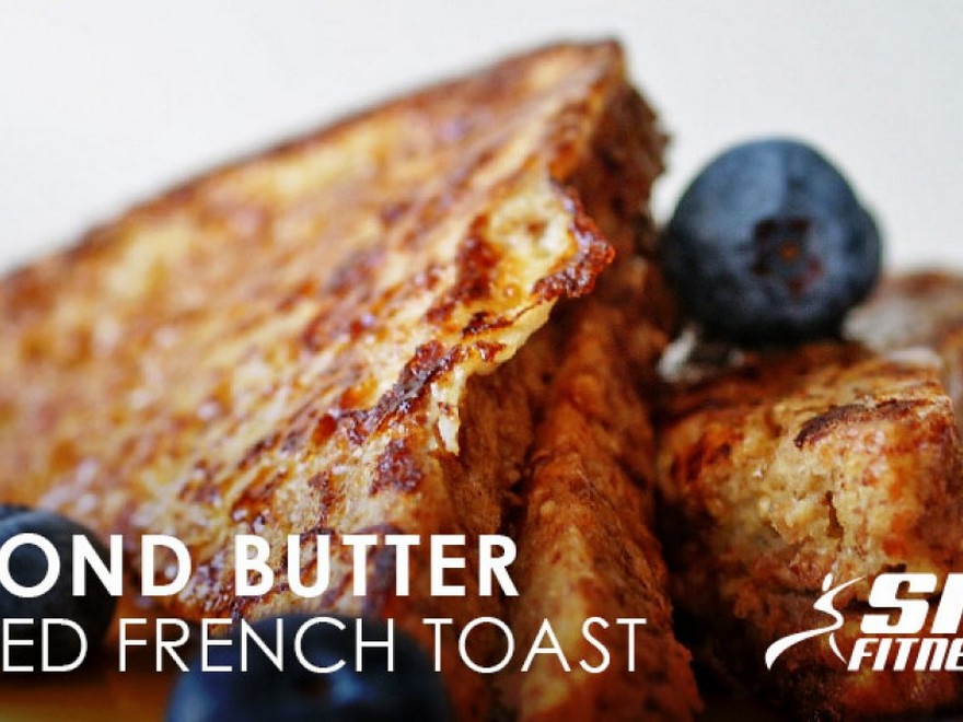 Almond Butter Stuffed French Toast