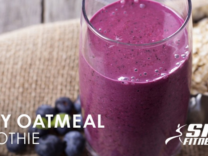 Berry Oatmeal Smoothie