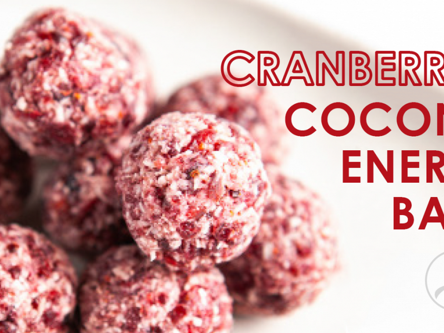 Cranberry & Coconut Vitality Balls