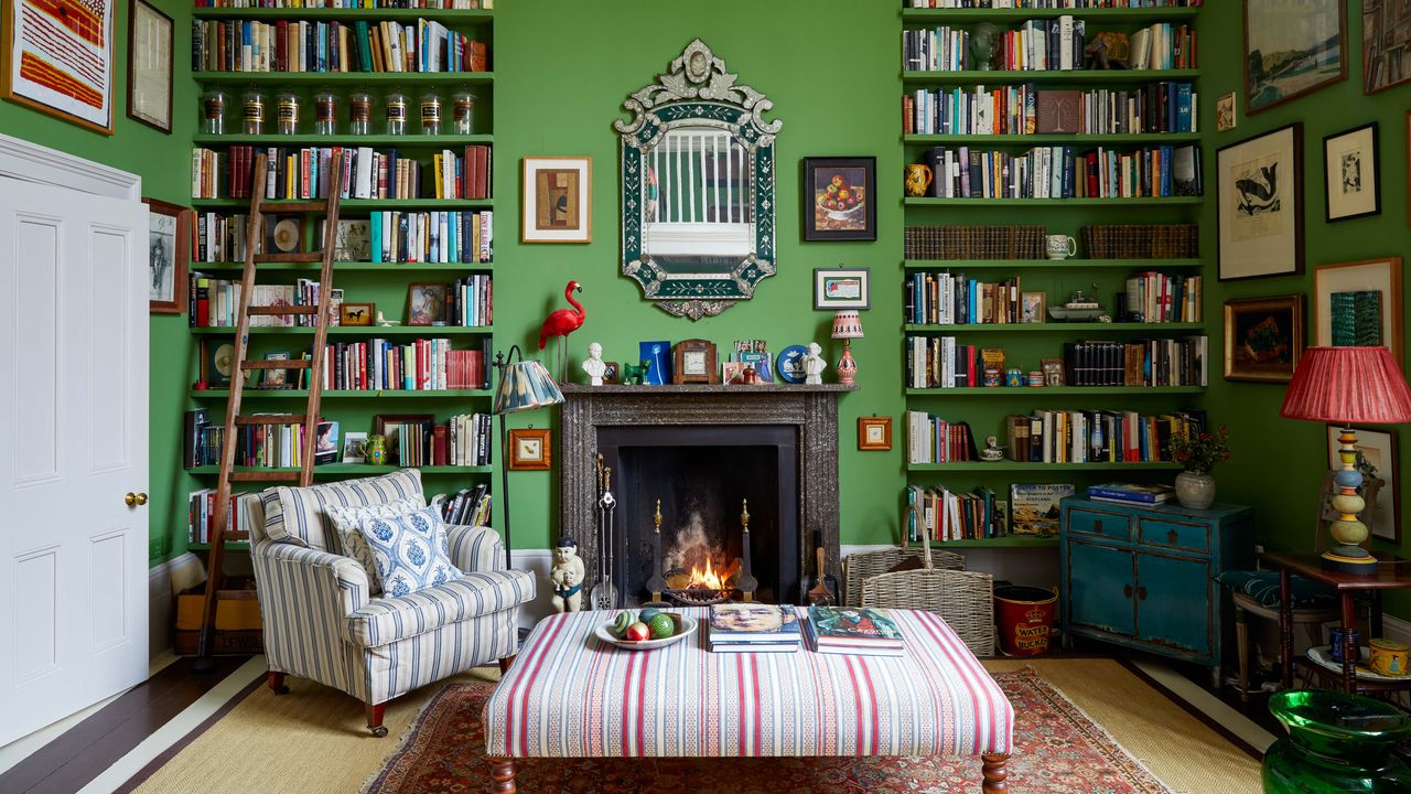21 green living-room concepts in every shade you can think of